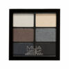 MUA Professional 6 Shade Matte Eyeshadow Palette - Smokey Shadows