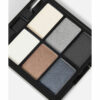 MUA Professional 6 Shade Matte Eyeshadow Palette - Smokey Shadows