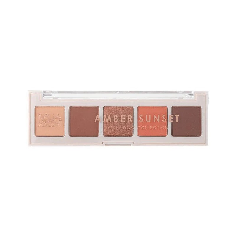 MUA 5Shade Eyeshadow Palette - Amber Sunset